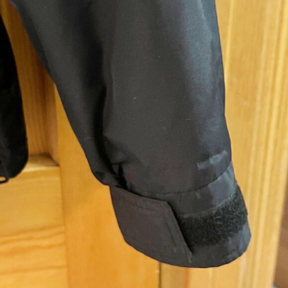 Columbia Jacket Women Sz L Bugaboo Blue Black Ski Windbreaker 3 in 1 Colorblock - Picture 13 of 14